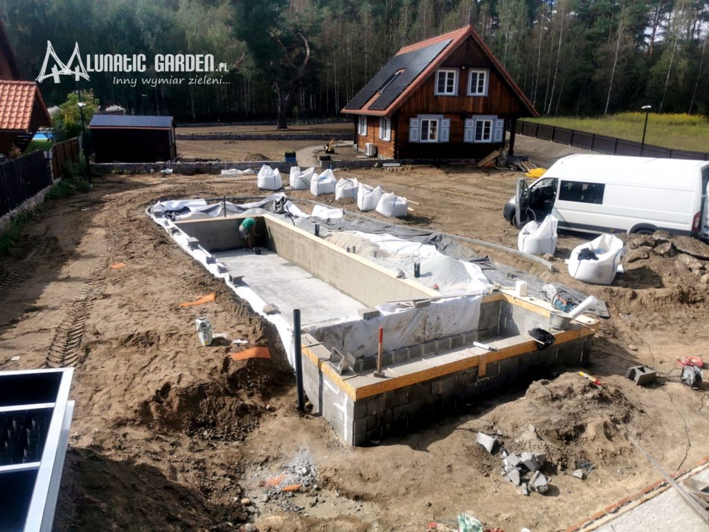 budowa stawu kąpielowego - etapy