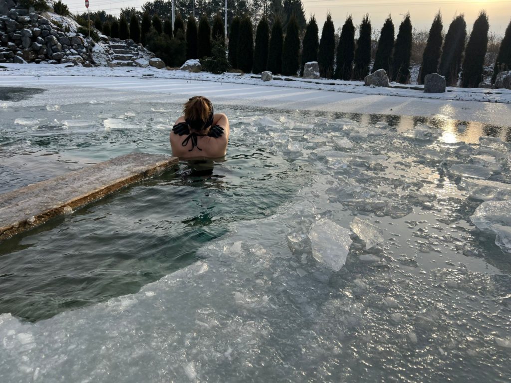 Morsowanie w stawie kąpielowym Lublin